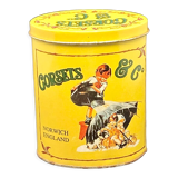 Antique decorative metal box - FCSV6