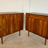 Vintage Danish buffets in rosewood from the 1960s.