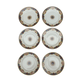 UML France Limoges porcelain dessert plates