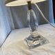 DAUM crystal lamp vintage 1960