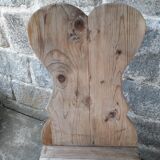 Pair of brutalist chairs