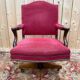 Fauteuil de bureau pivotant – Style Gainsborough – Époque Édouardienne – Bo