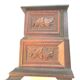 Jewelry box Sculpture Wood Black Forest, 3 compartments, Cabinet Napoléon III