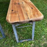 Guinguette table and benches