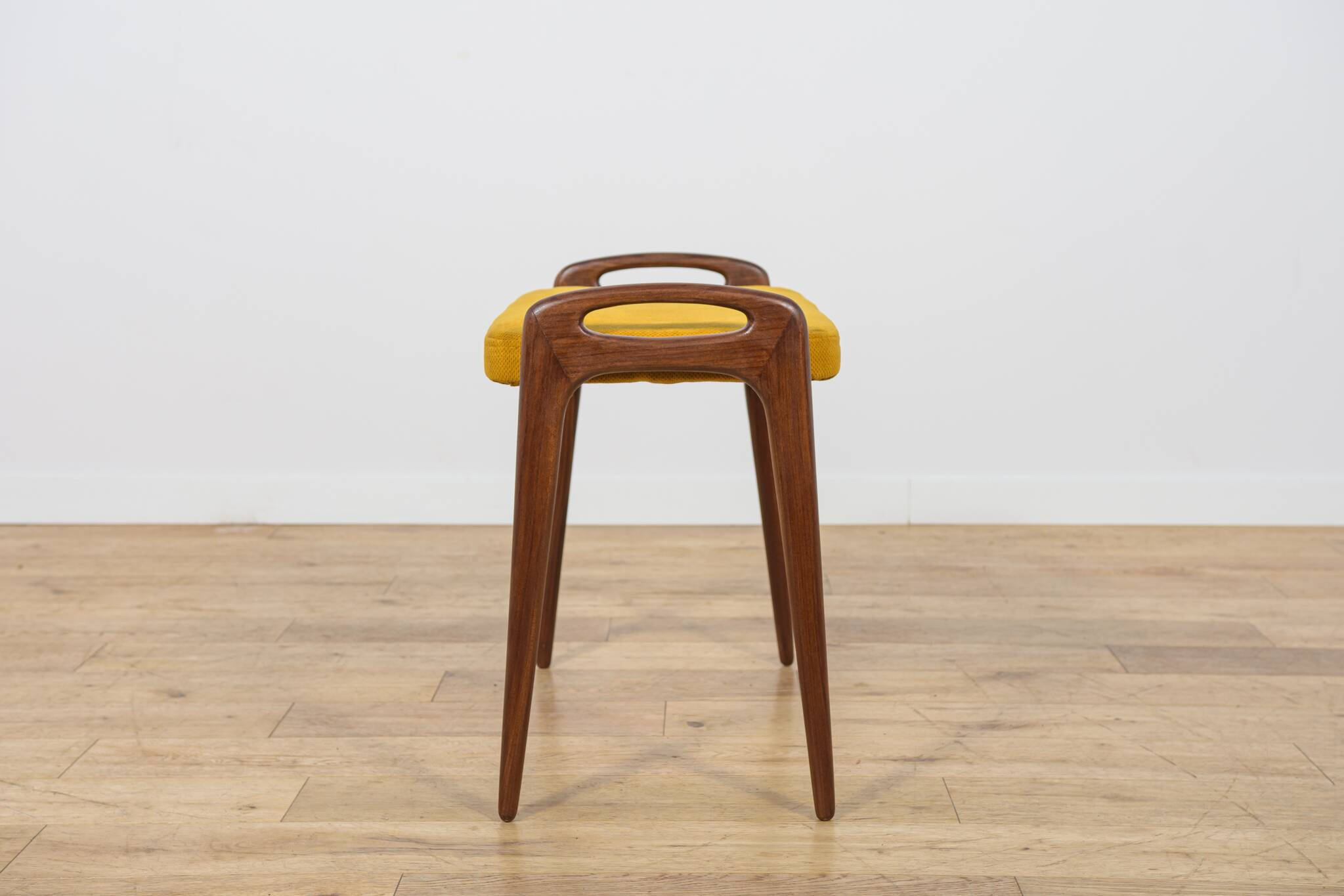 Mid-Century Modern Teak Stool, Denmark, 1960s