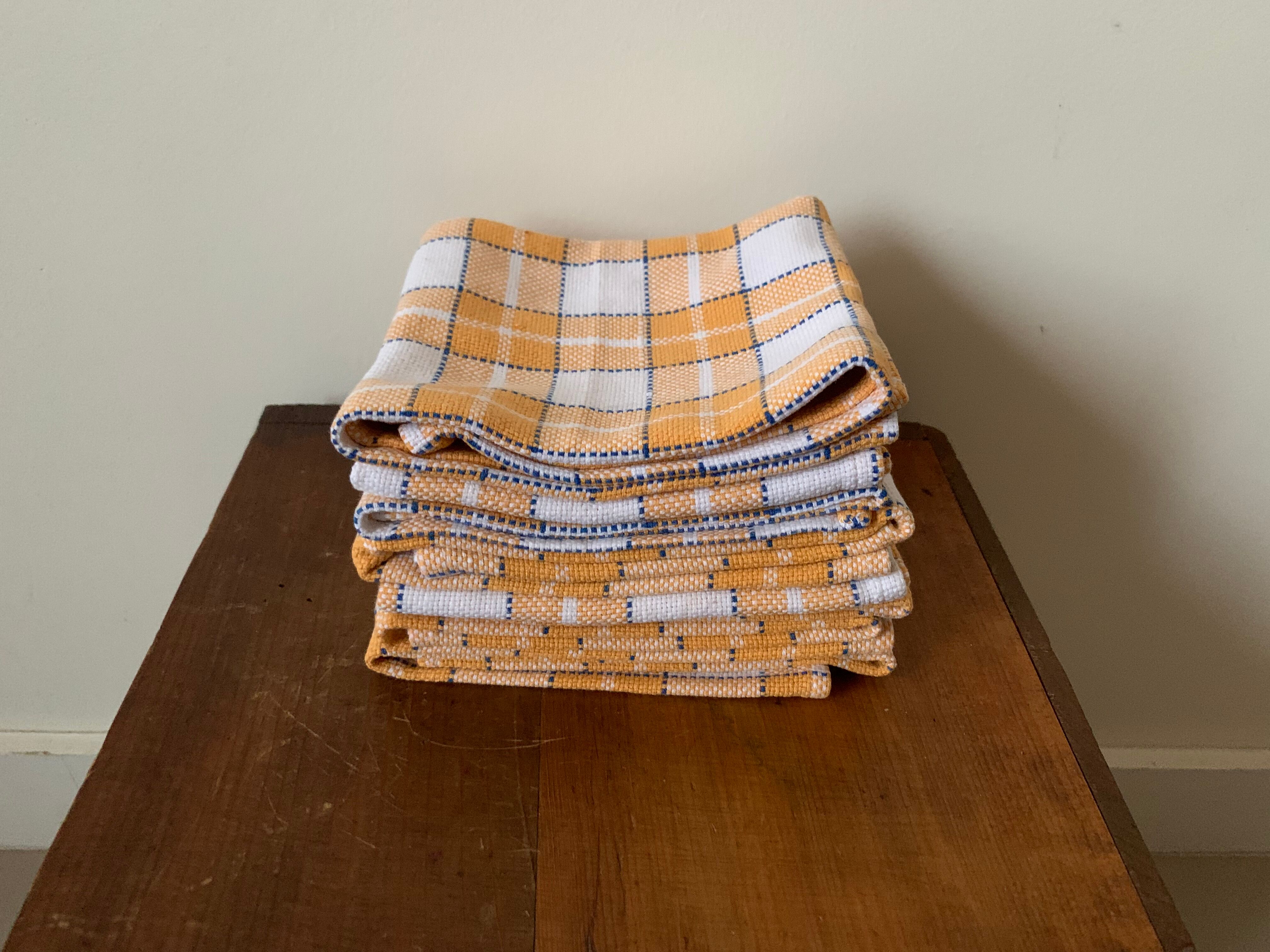 Set of 9 old napkins