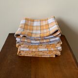 Set of 9 old napkins