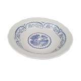 Digoin Sarreguemines round hollow dish, Bernadette model