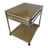 USM Haller bedside table in beige