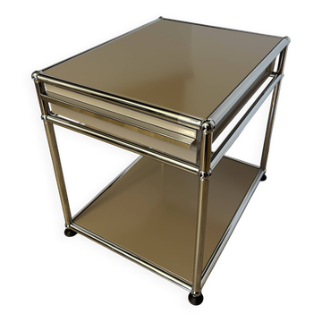 Table de chevet USM Haller en Beige