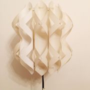 Mid century white floor lamp - 1960