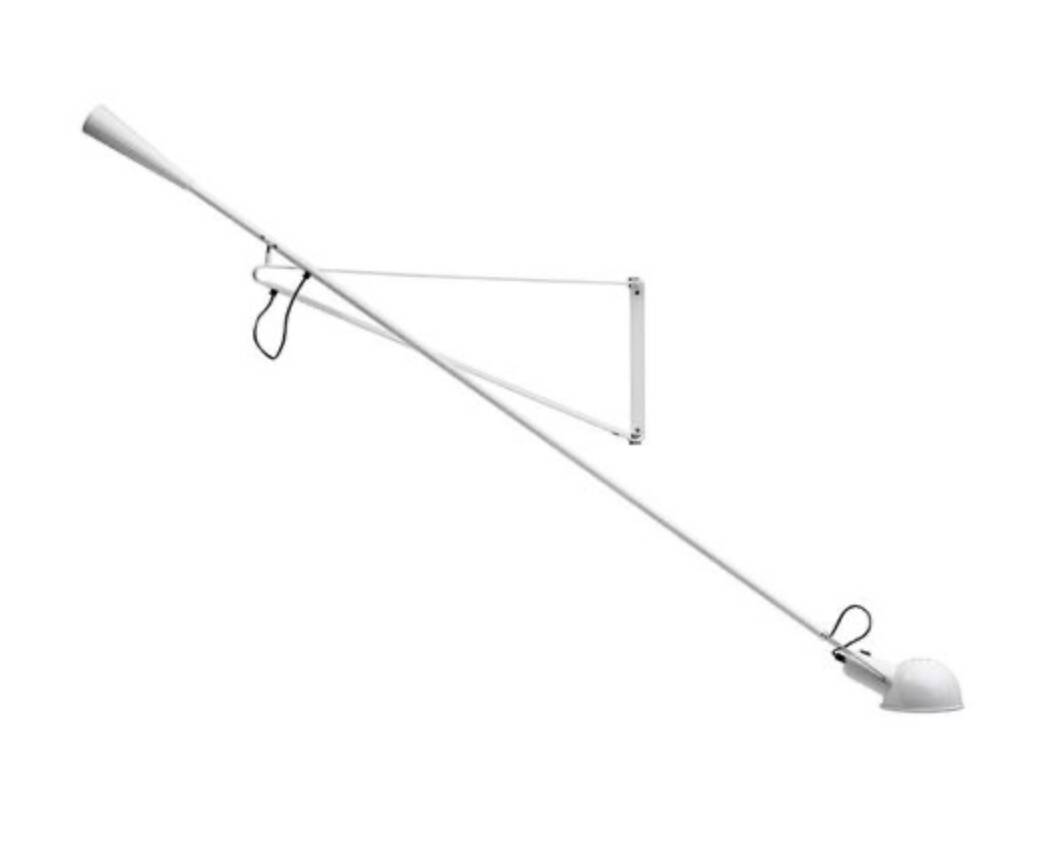 Iconic wall lamp Flos model 265 (white colour)