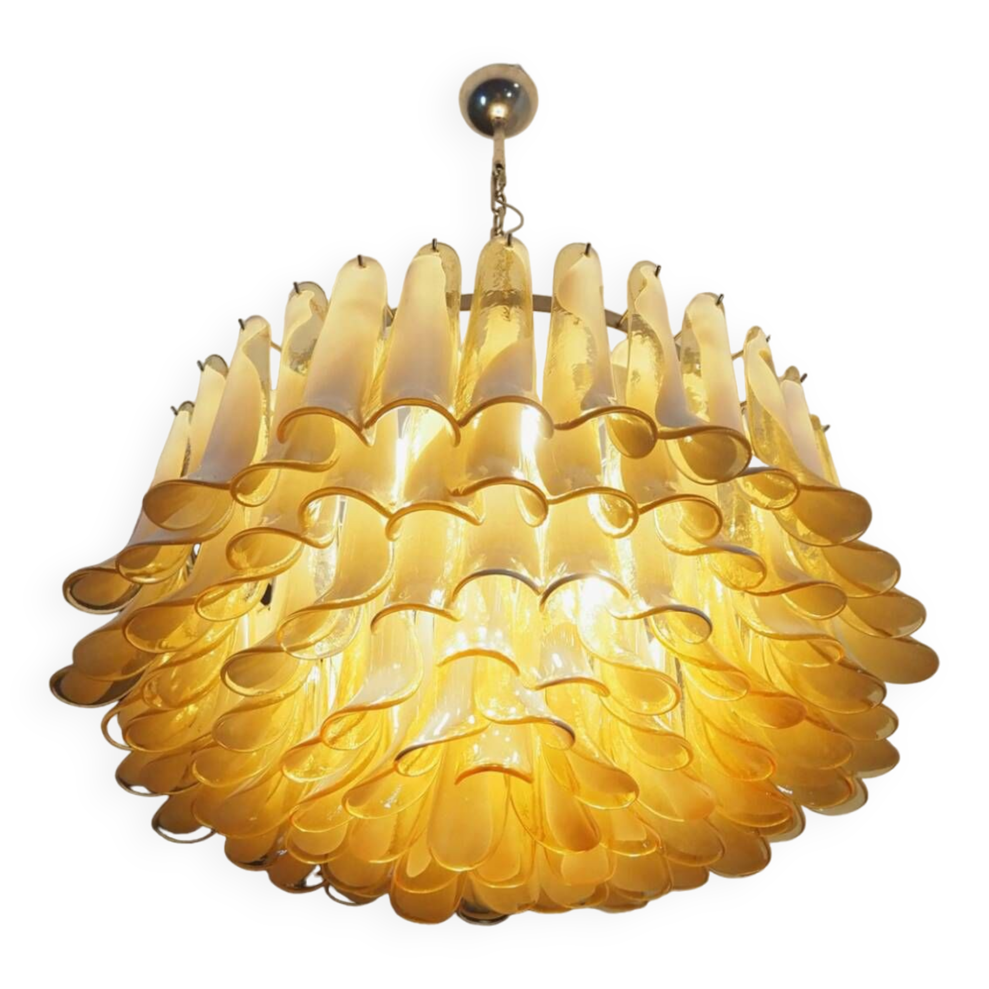 Vintage Italian Murano Glass Chandelier