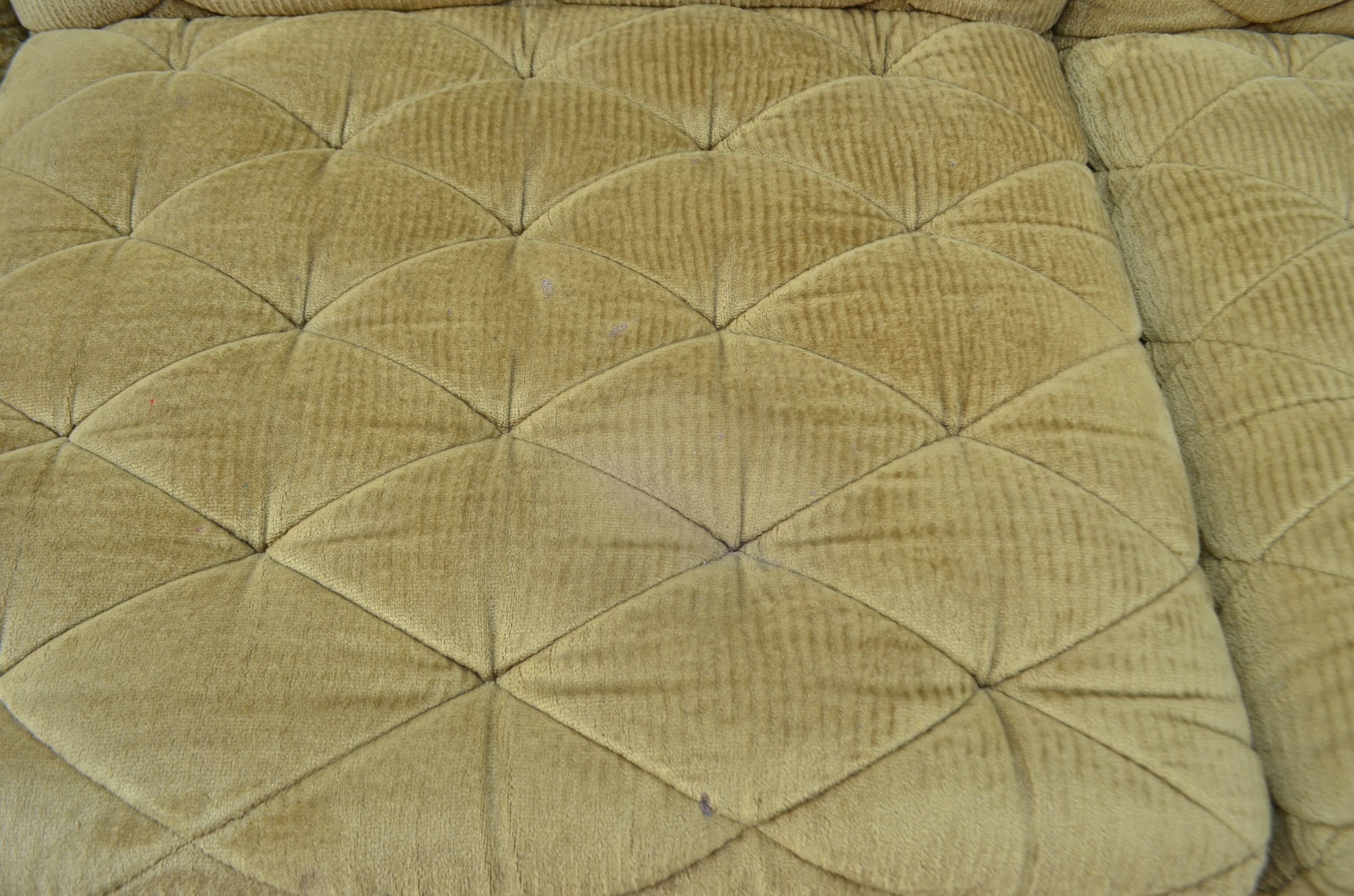 Vintage Laauser Modular Sofa green