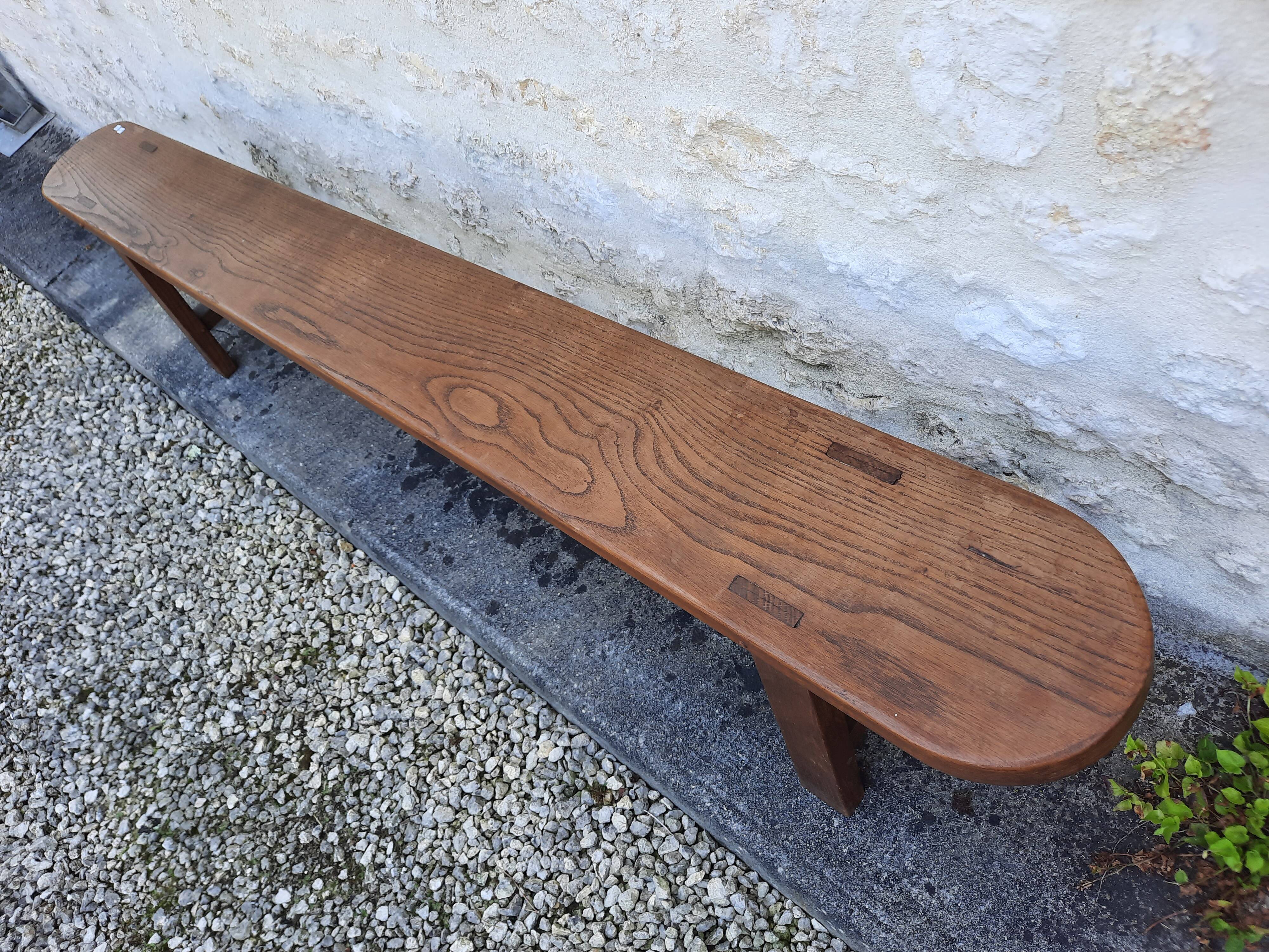 Oak bench 2.10 m