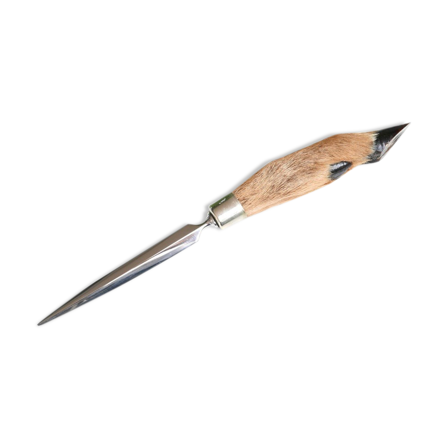 Coupe papier, manche patte de biche, années 60