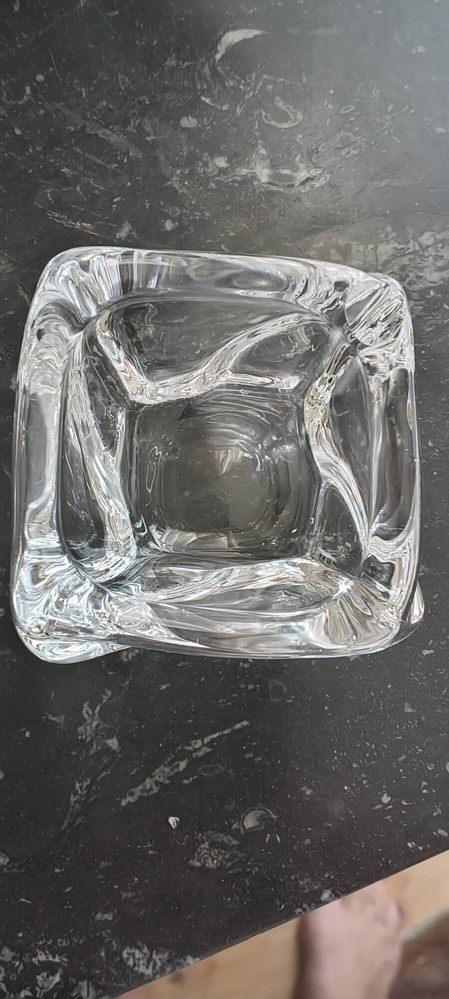 Cendrier cristal Daum France