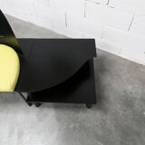 Set of 2 armchairs and coffee table designed by Patrice Bonneau, Genexco edition, 19