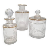 Baccarat crystal bottles