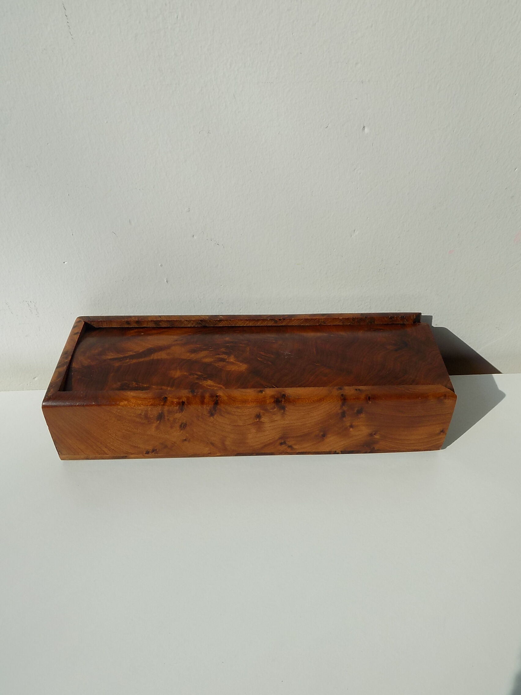 Ebony wooden domino game