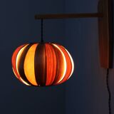 1960s Wooden Wall Lamp, Czechoslovakia