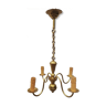 Lustre hollandais en laiton 4 branches