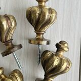 Small old metal tips for stairs