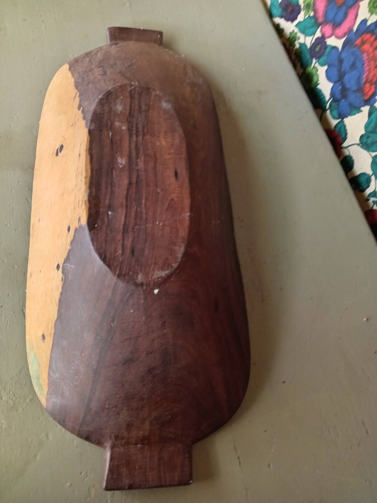 Exotic wood plate