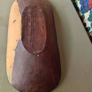 Exotic wood plate