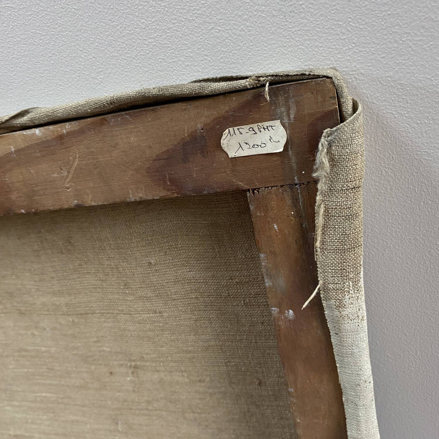 Painting 1966 "A woman at her window"