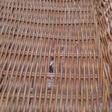 Door vintage rattan magazine