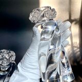 Pair of candlesticks Baccarat Aladin model