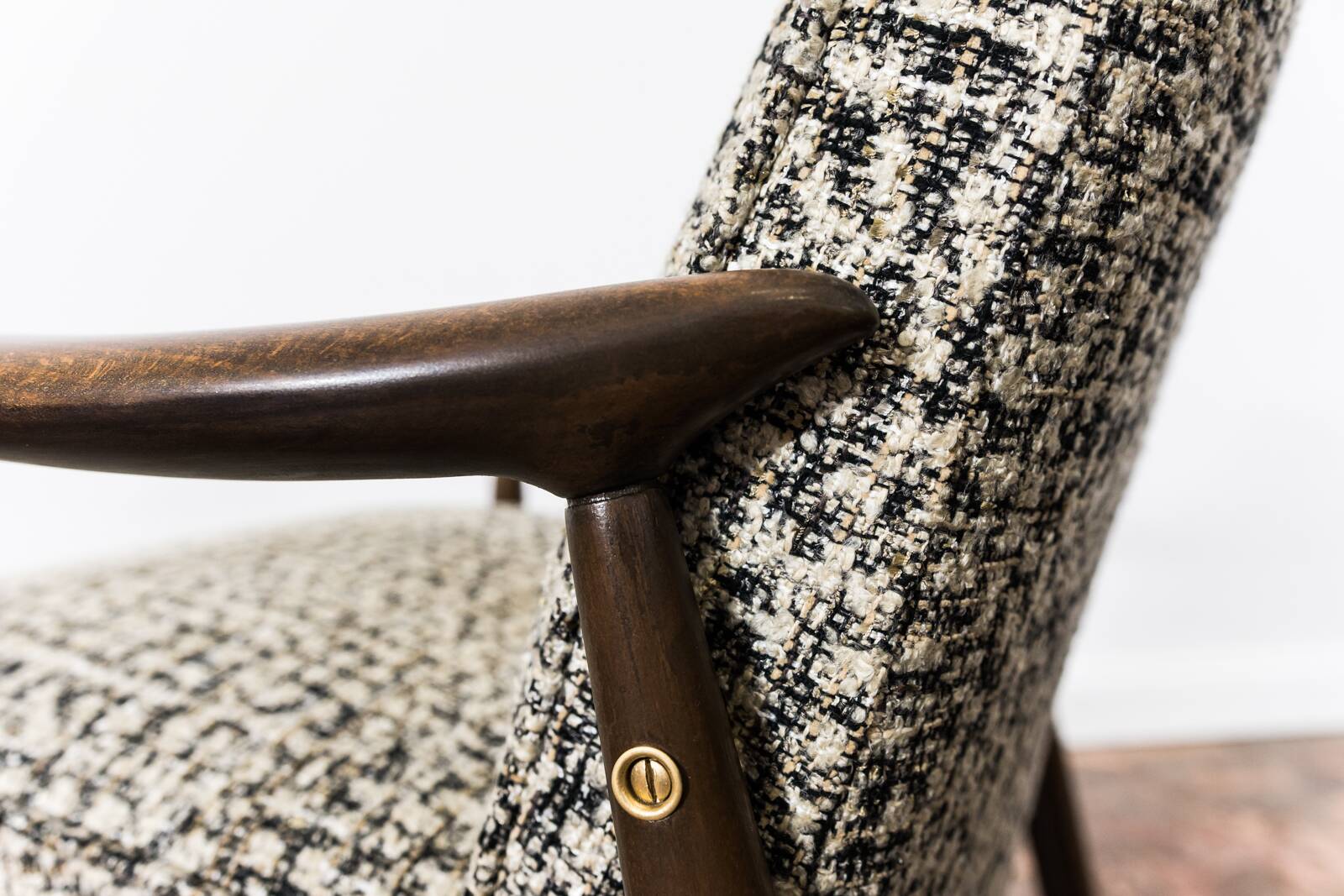 Mid Century Armchairs By Juliusz Kędziorek, Poland, 1960s, Set Of 2