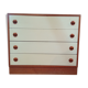 Commode en teck vintage