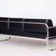 Bauhaus Sofa in Leather by Robert Slezak, 1930s