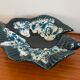 Void pocket vintage shell cut glazed ceramic