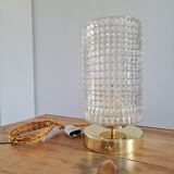 Chiseled cerre table lamp