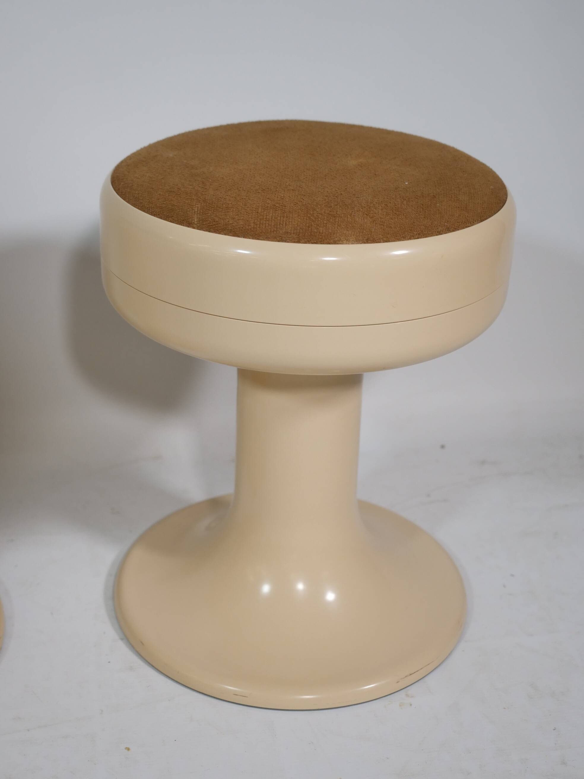 Space Age Design tulip foot stool Tulip, set of 2, 70s