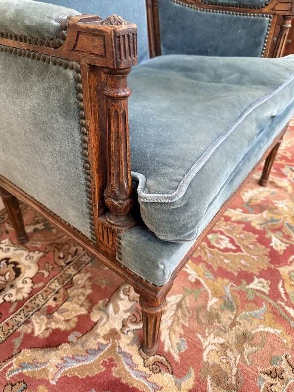 Fauteuil "Marquise" époque Louis XVI