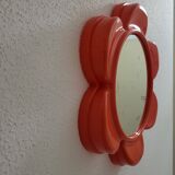 Orange flower mirror Visiva, Milan Italy