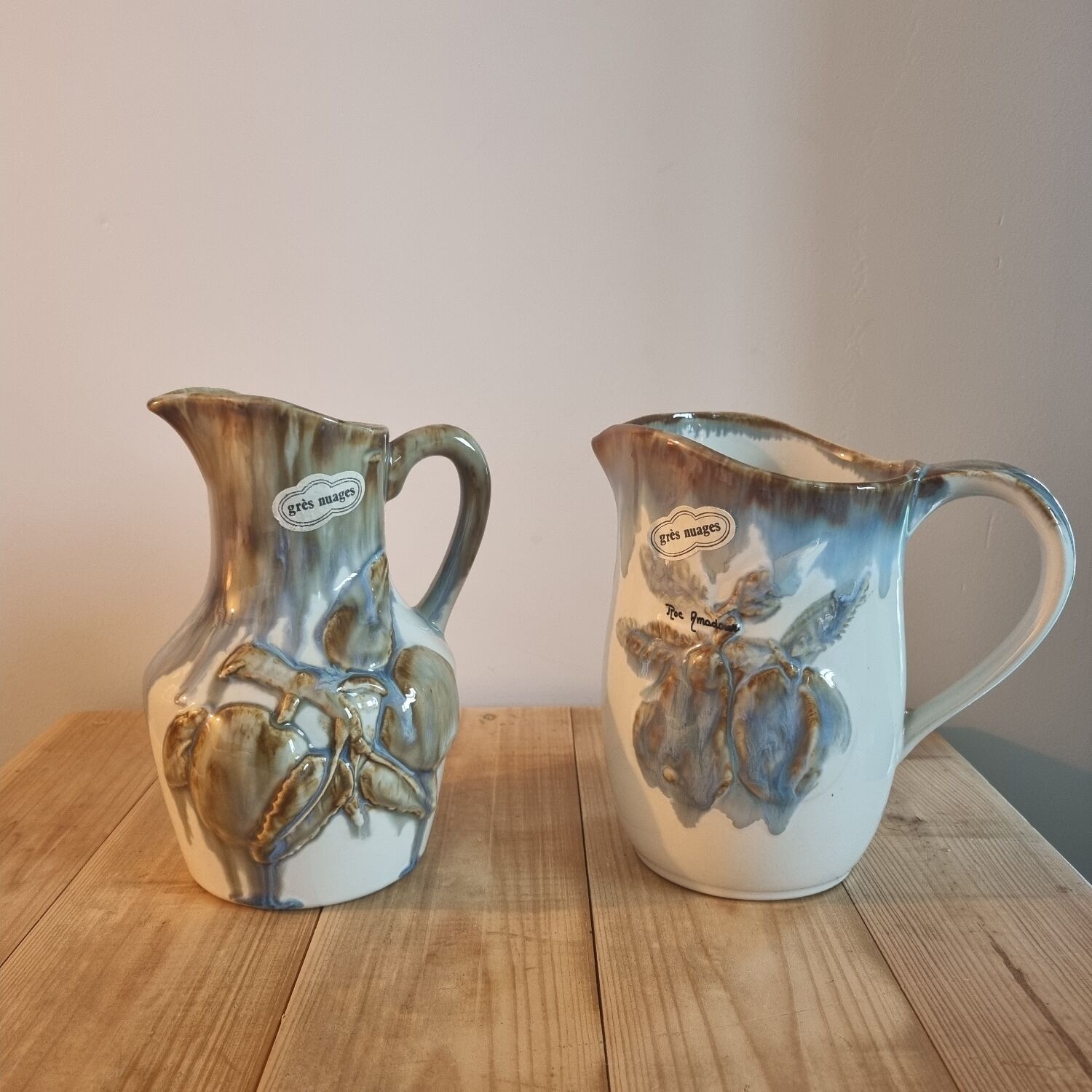 Cloud-sandstone decanters