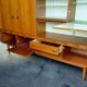 Enfilade vitrine bar suédois du fabricant "royal board sweden"vintage 1960