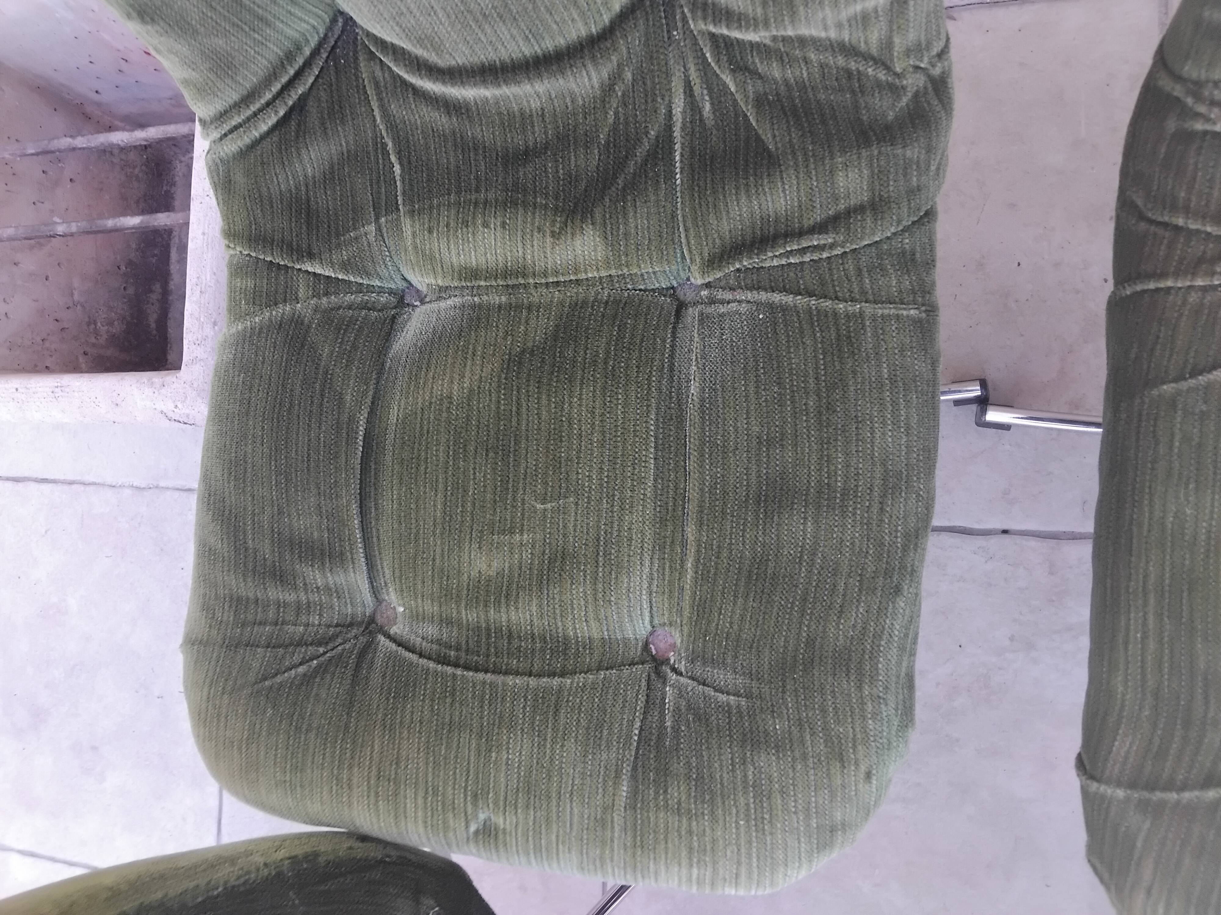 4 chaises vintage GASTONE RINALDI design année 70