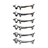 Vintage dog knife holders