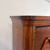 Oak linen closet from the 1930s, Norway