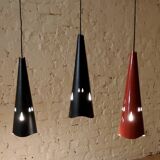 Vintage perforated metal suspensions