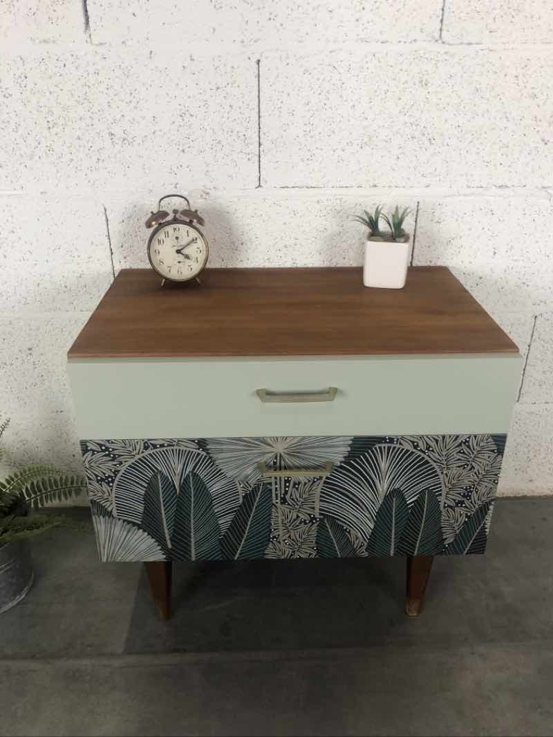 Vintage bedside table