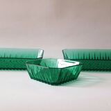 Emerald diamond tip ceremonial ramekins