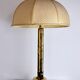 Faux bamboo brass lamp, Regency, France, 1970