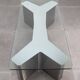 Ypsilon stainless steel table 1970s